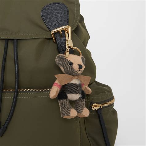 burberry thomas check bear bag charm|thomas bear charm Burberry.